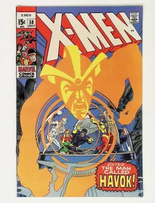 Uncanny X-Men  #58 - Image 0